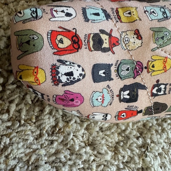 BOBS Skechers Women's Plush-Wag Party flats with Cartoon Dog Print - Picture 4 of 6